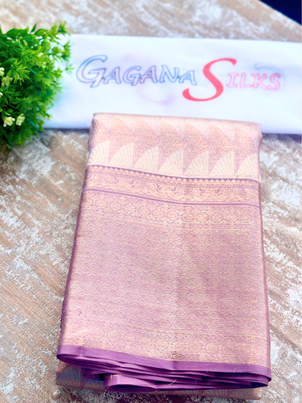 pure Tissue Kanchivaram Brocade silk- GS 01KA025